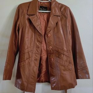 Geniune leather Women Jacket size 12